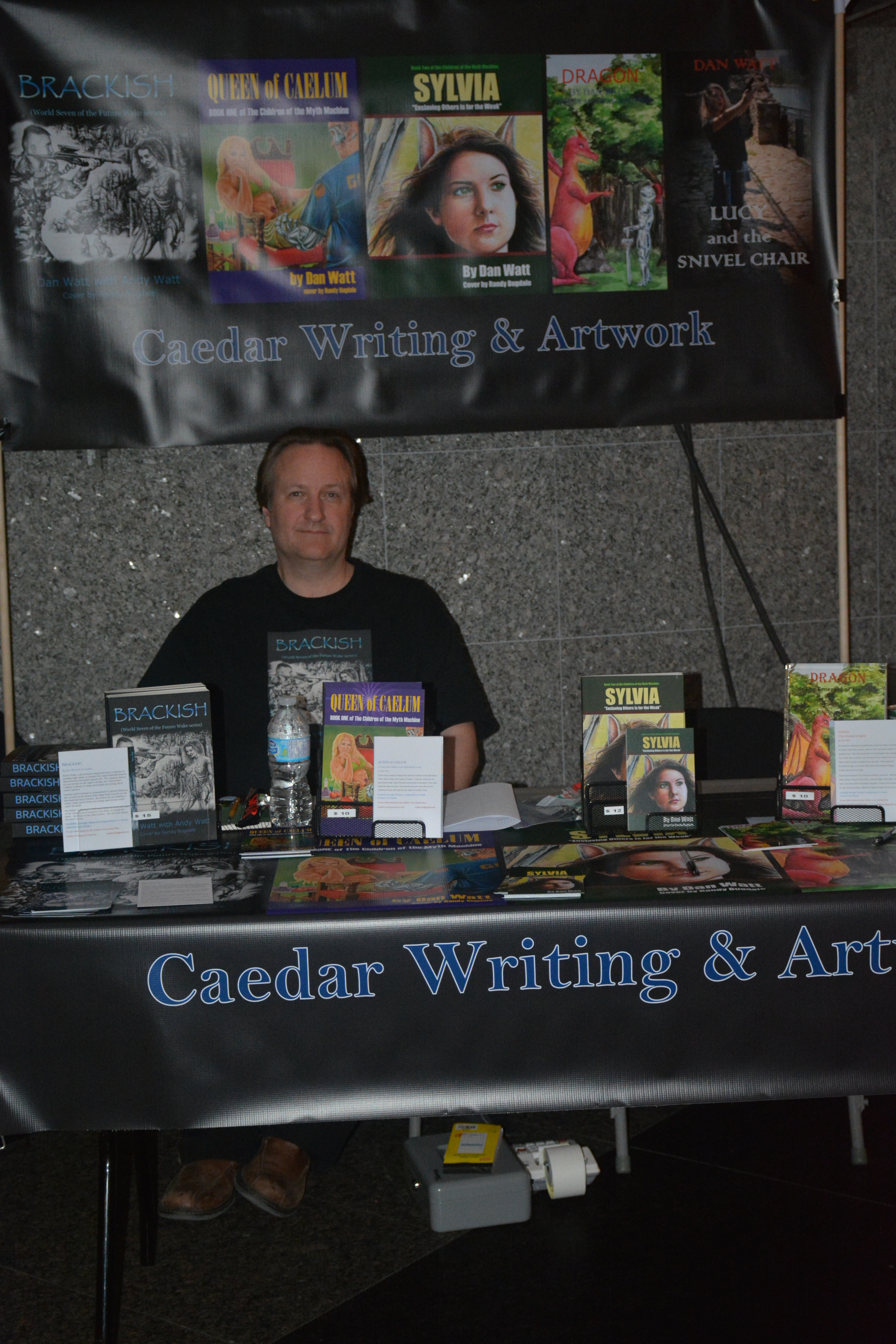 Caedar Writing & Artwork at Kitchener Comic Con    2018